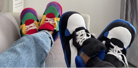 Zapatillas originales y divertidas de poner los pies este invierno - Sleeper'z