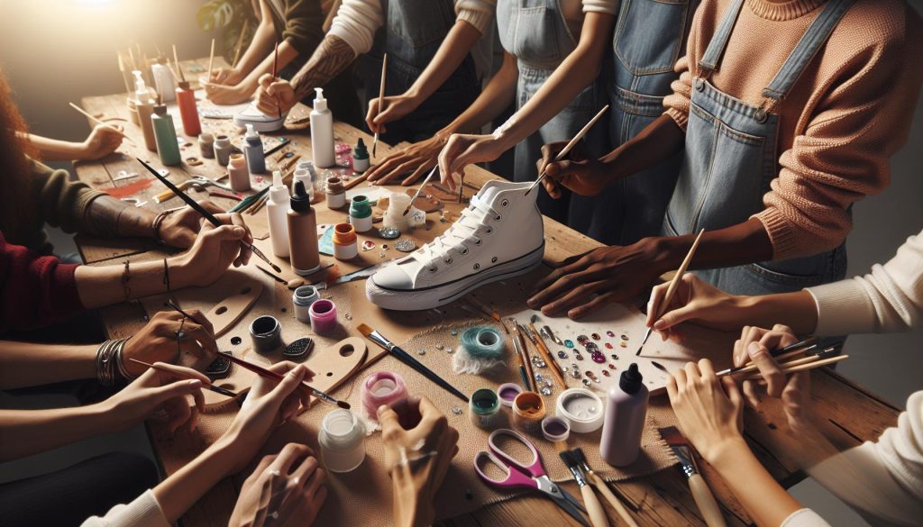 Comment customiser des chaussures : tutoriel transformation