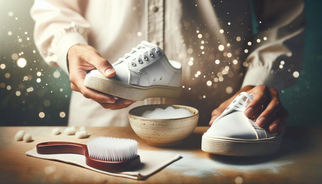 Comment faire redevenir des chaussure blanche éclatante