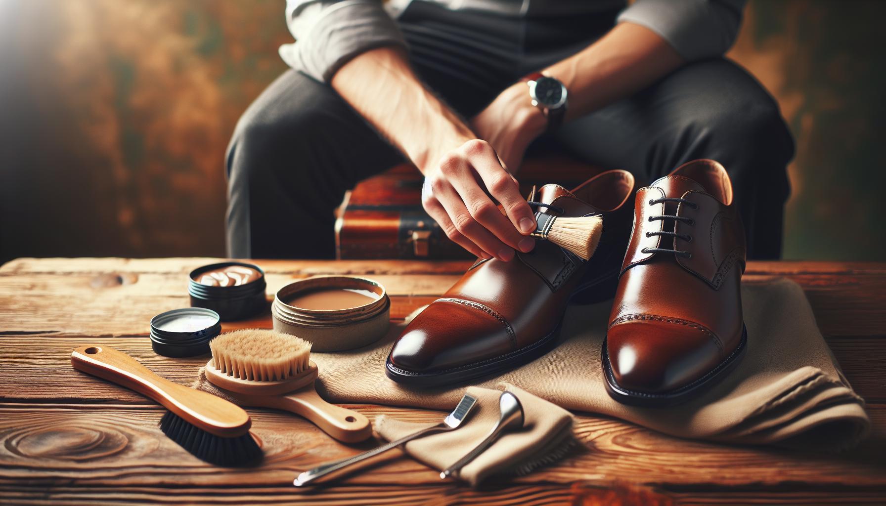 Produits recommandés pour l'entretien des semelles