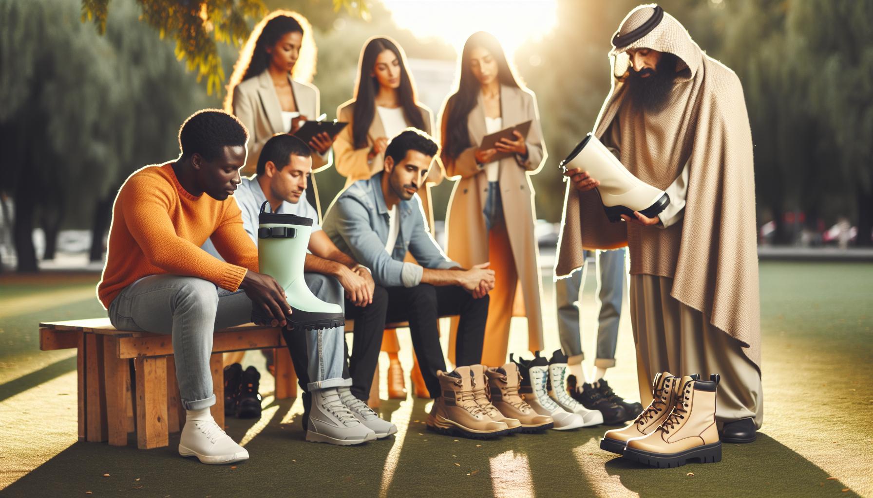 S'adapter aux Conditions Météorologiques : Choix de Chaussures