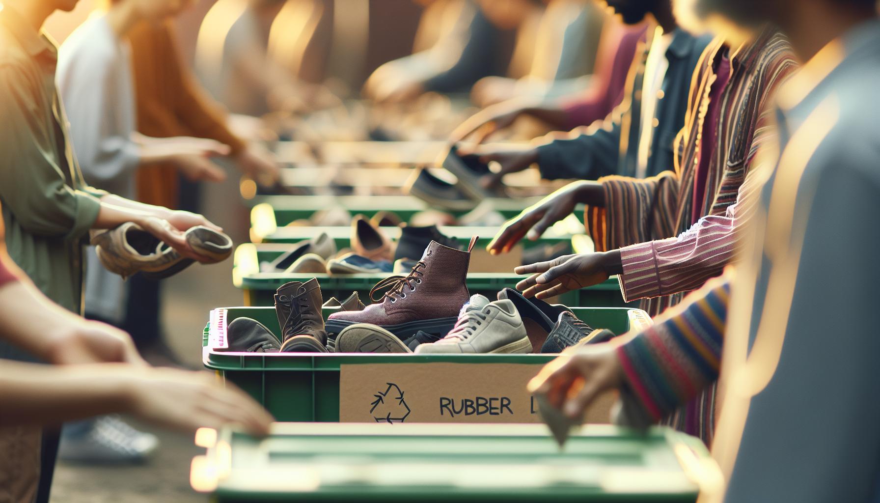 L'impact environnemental du recyclage des chaussures