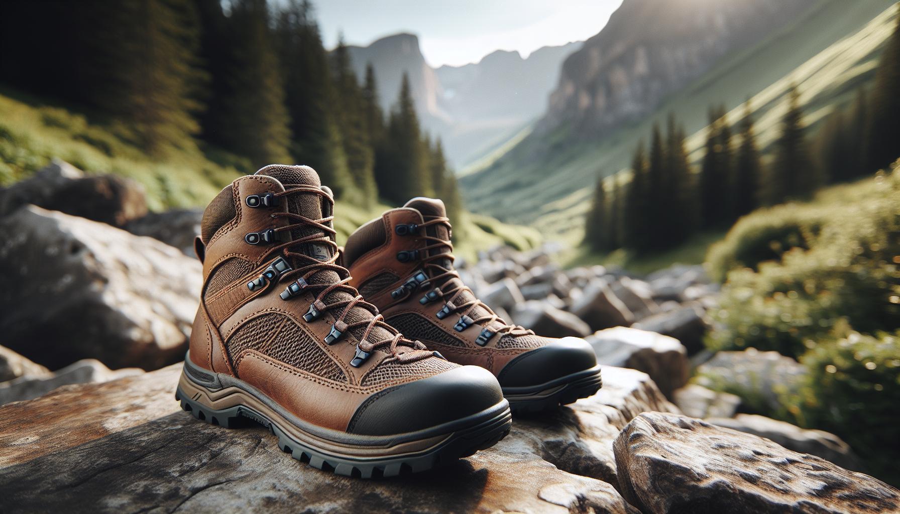 Les matériaux idéaux pour des chaussures de randonnée performantes