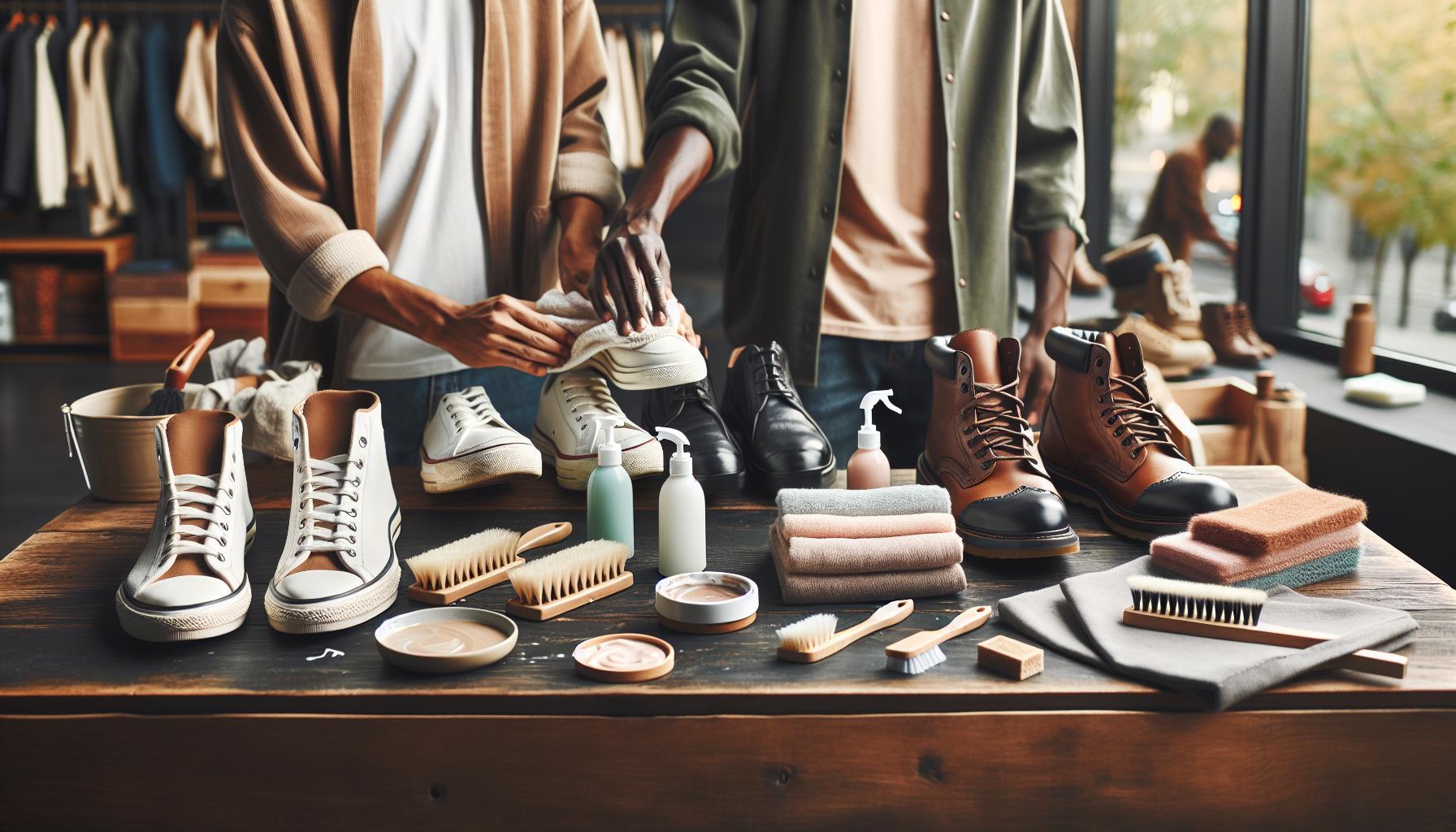 Techniques de Nettoyage pour Tous les Types de Chaussures