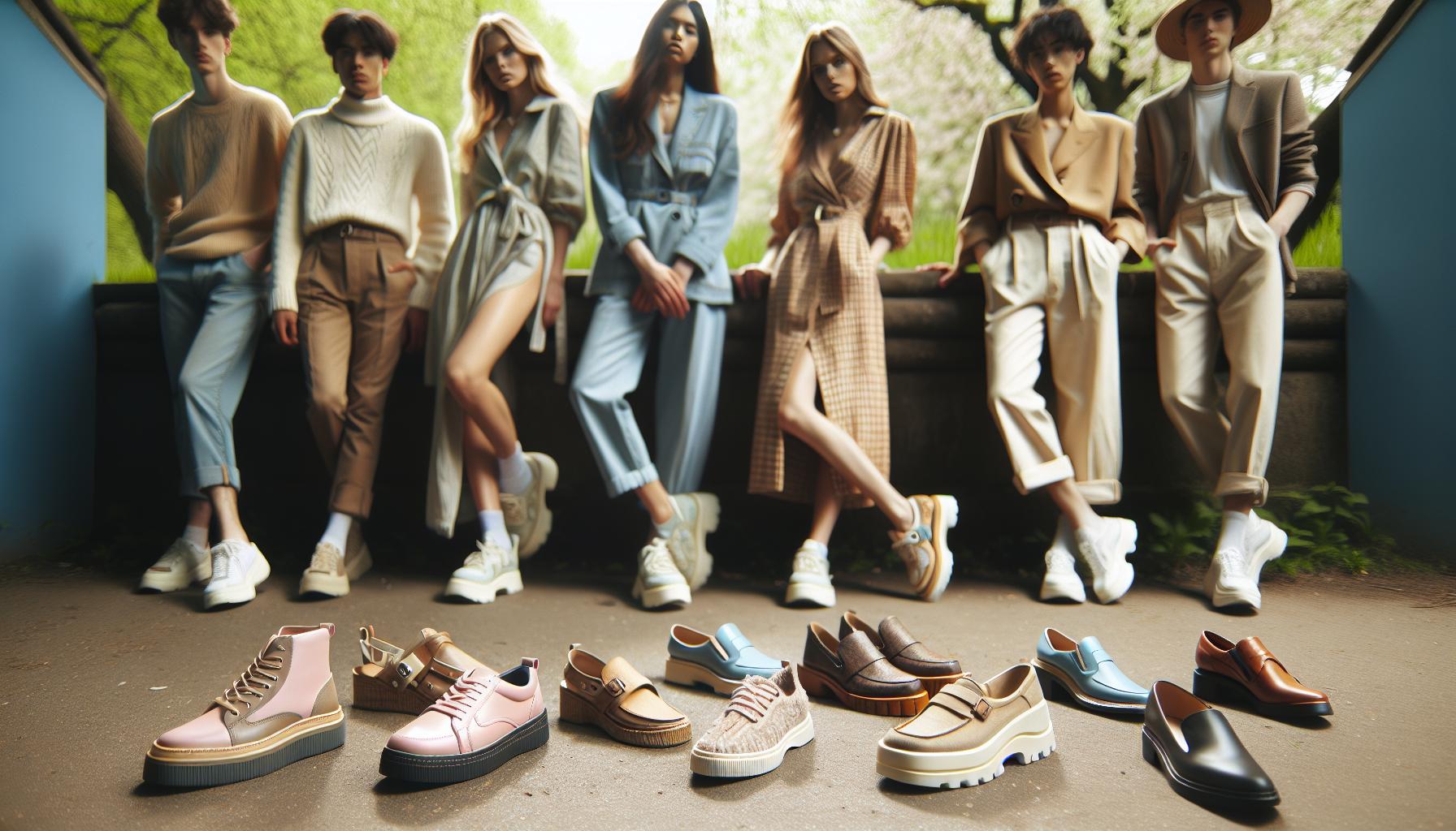 Quelle est la tendance des chaussures printanières ?
