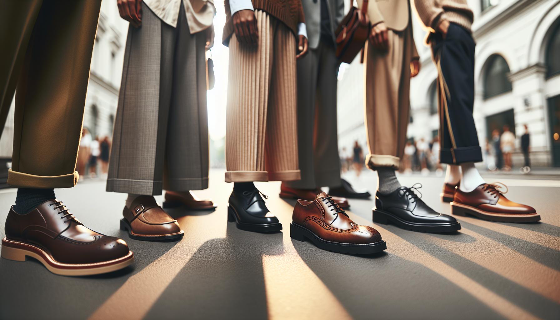 Les styles de chaussures pour pantalons larges