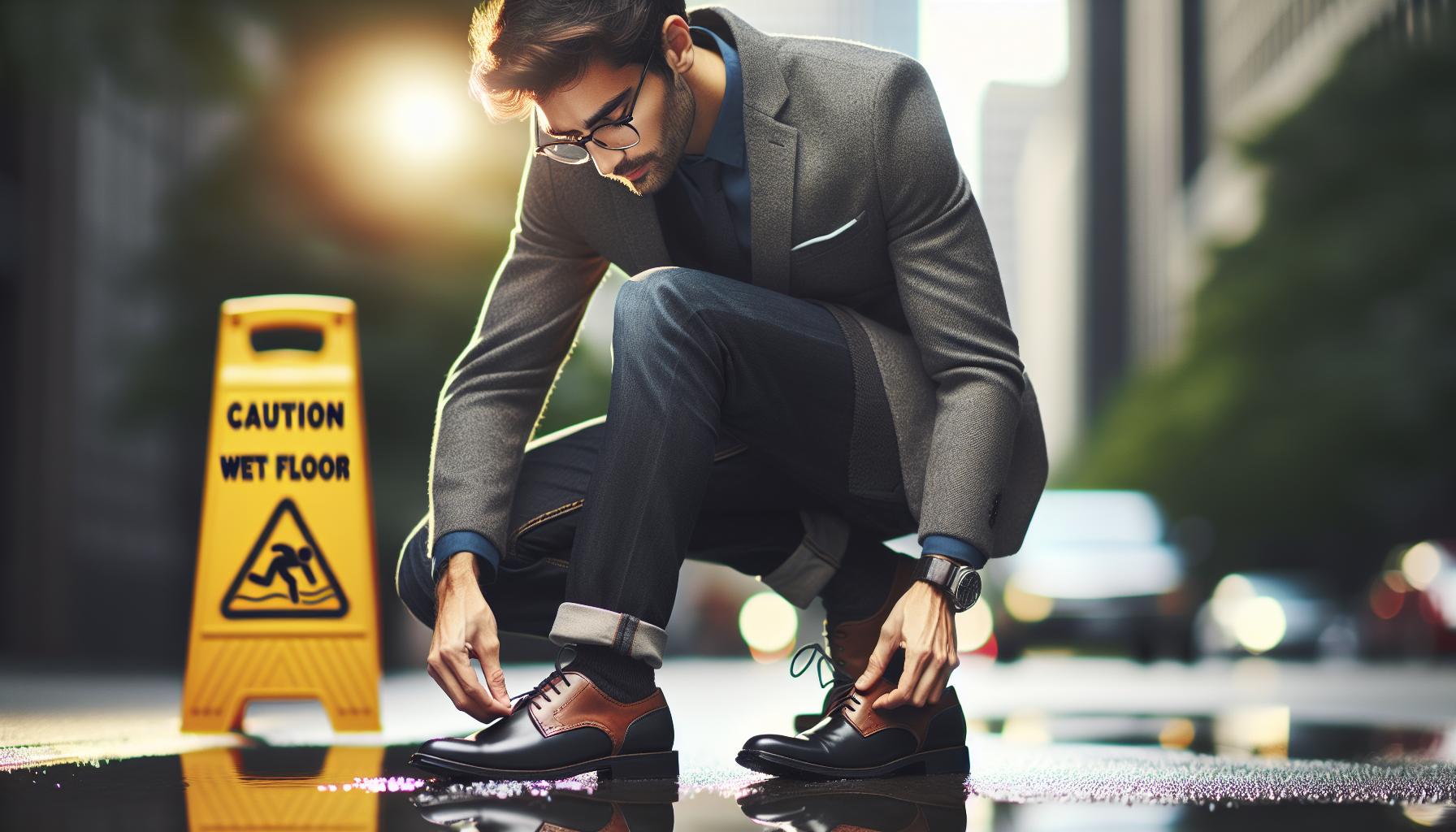 Que mettre sous les chaussures pour ne pas glisser : 8 solutions 1 Évaluer votre type de chaussure pour éviter de glisser