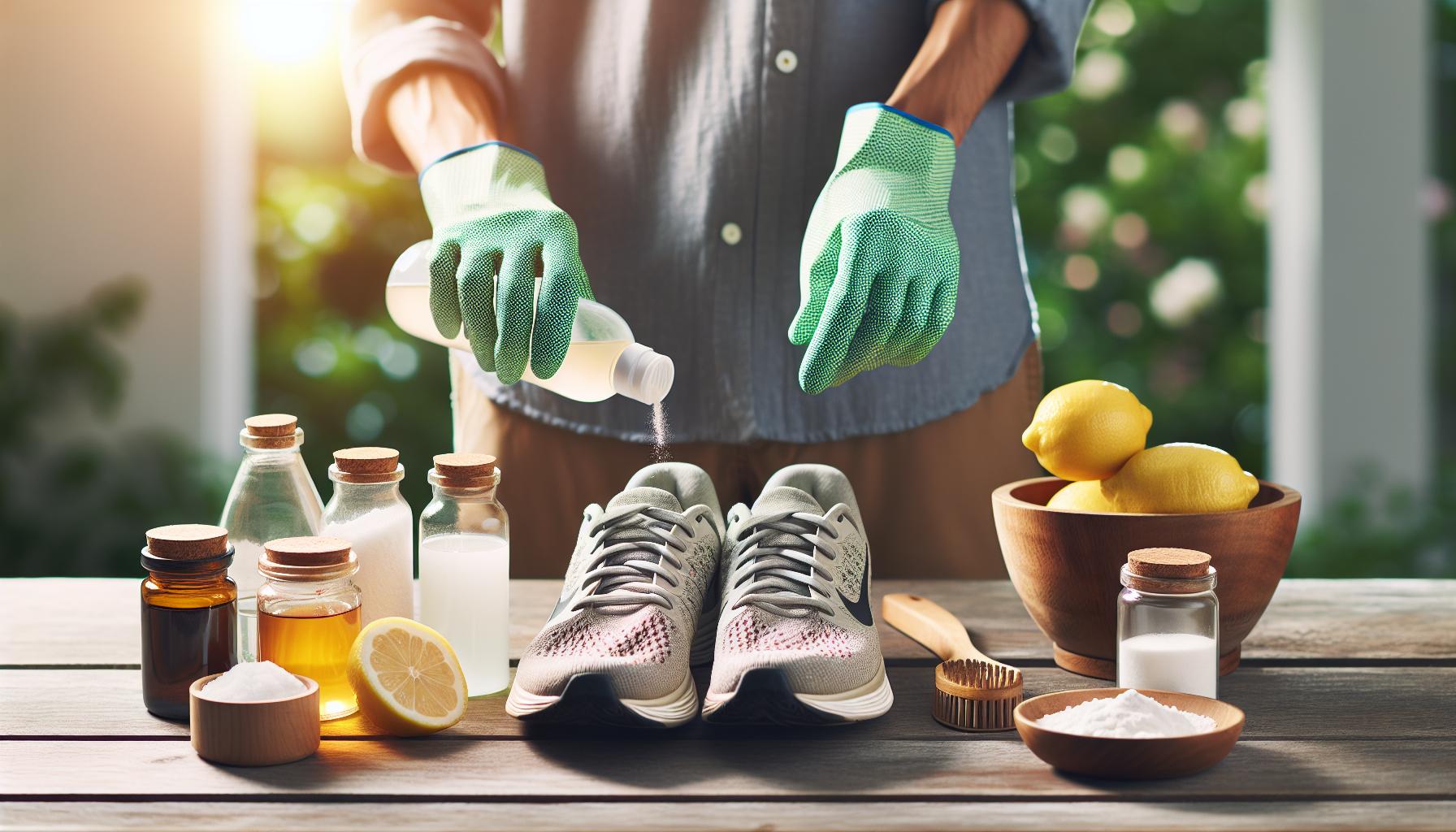 Méthodes écologiques pour désinfecter les chaussures sportives