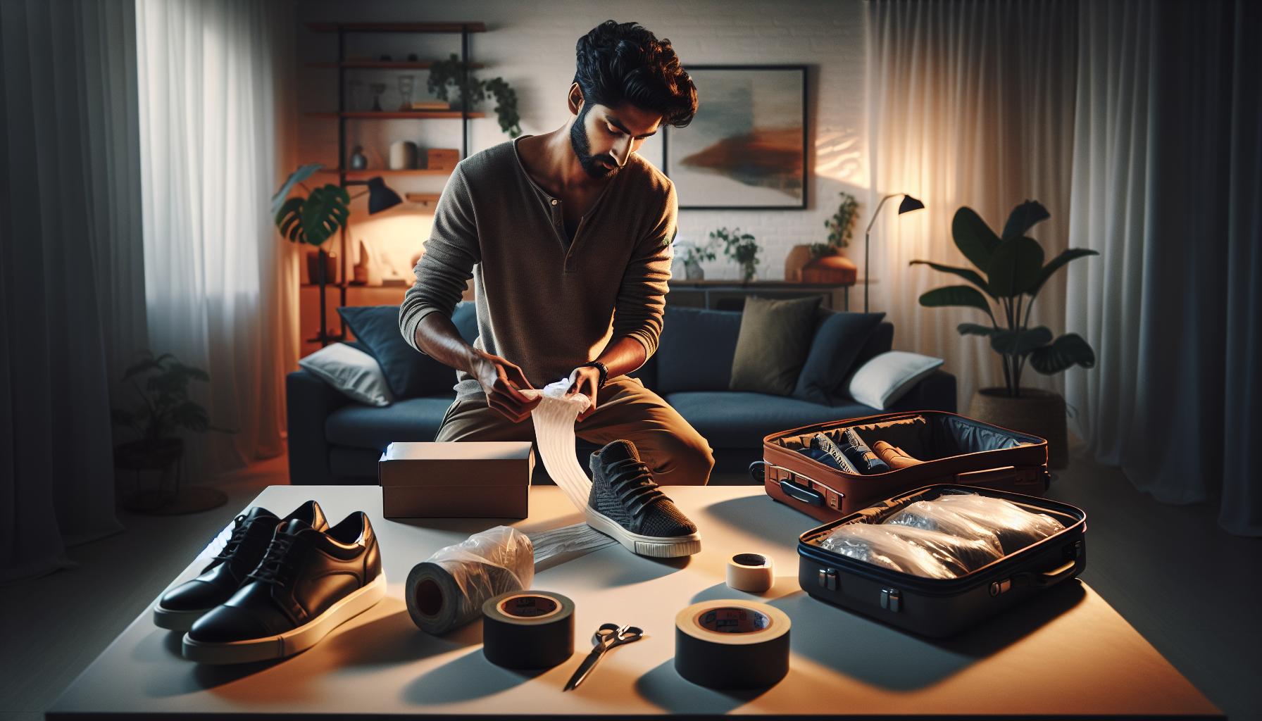 Guide étape par étape pour emballer vos chaussures