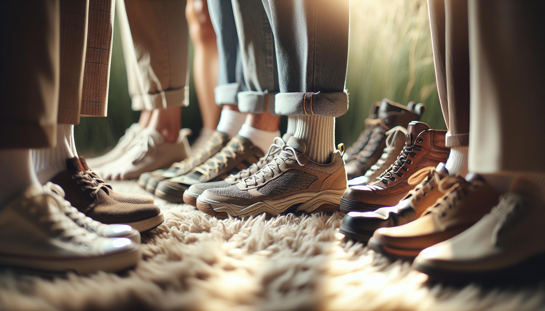 Matériaux de Chaussures : Impact sur le Confort