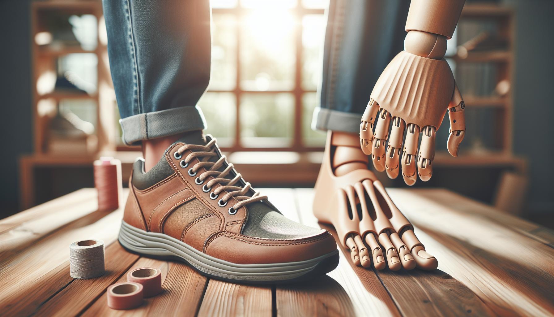 Les caractéristiques essentielles des chaussures pour Hallux Valgus