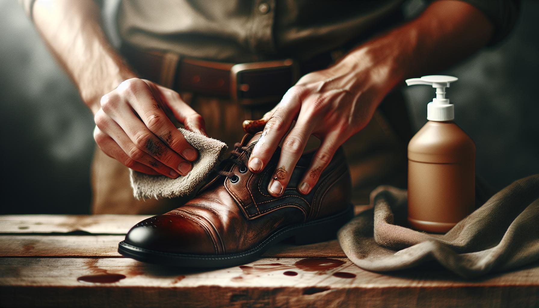 Comment enlever du gasoil sur des chaussures en cuir : SOS urgent