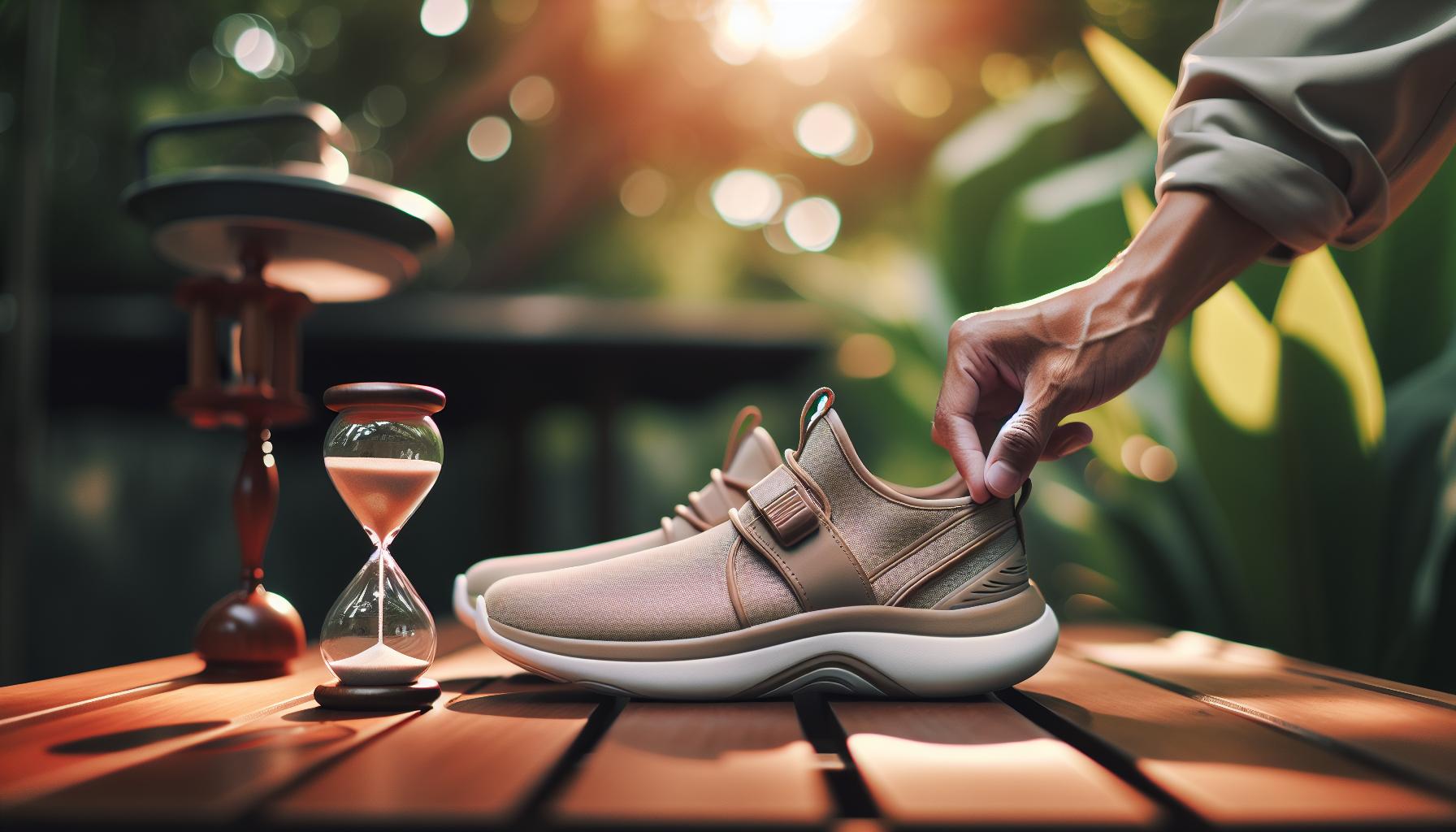 Durée recommandée d'utilisation des chaussures de décharge