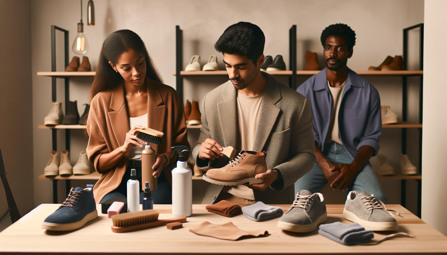 Techniques essentielles pour nettoyer vos chaussures en daim