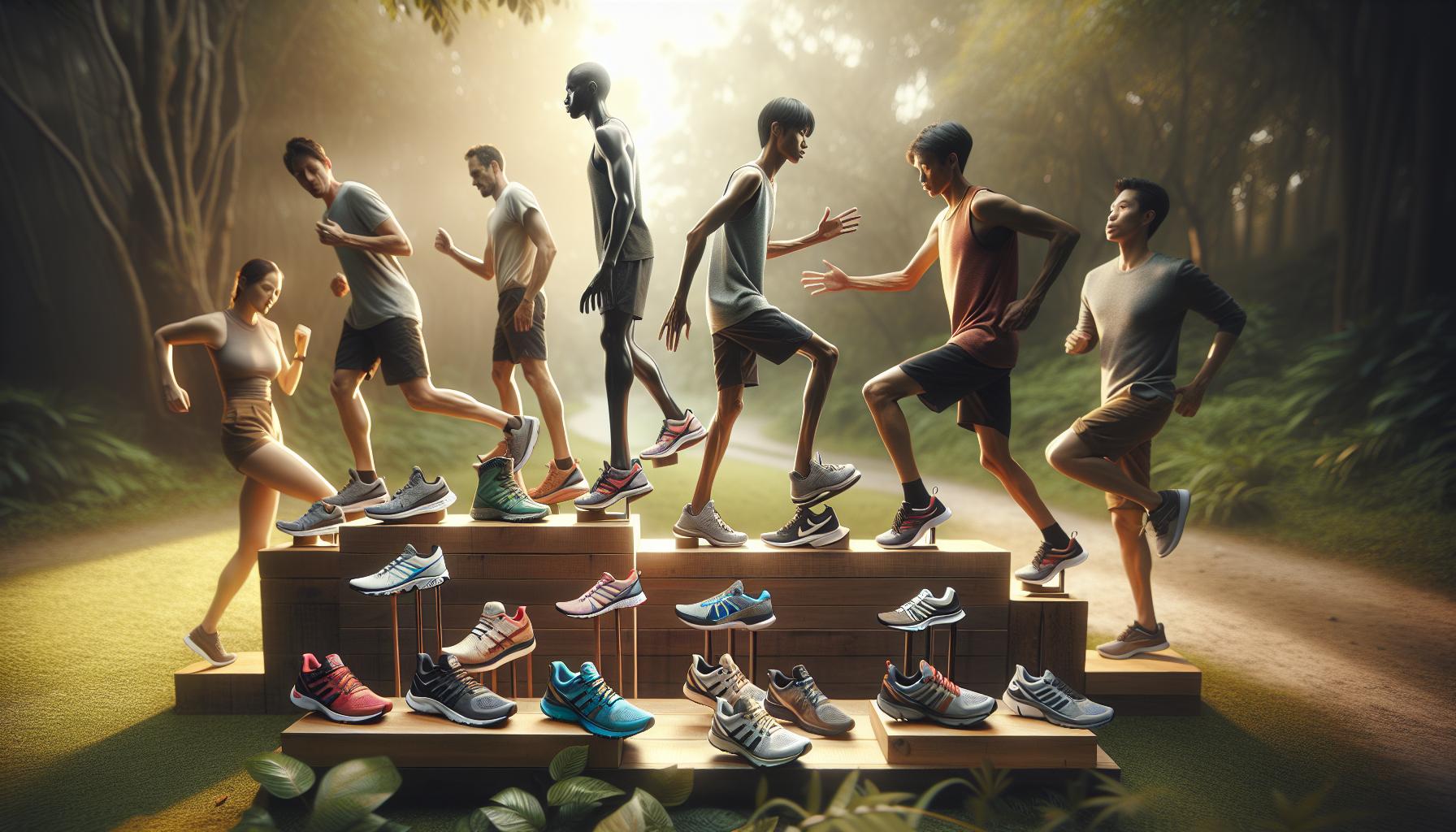 Quel chaussure pour courir : guide du débutant 2025 1 Les différents types de chaussures de course