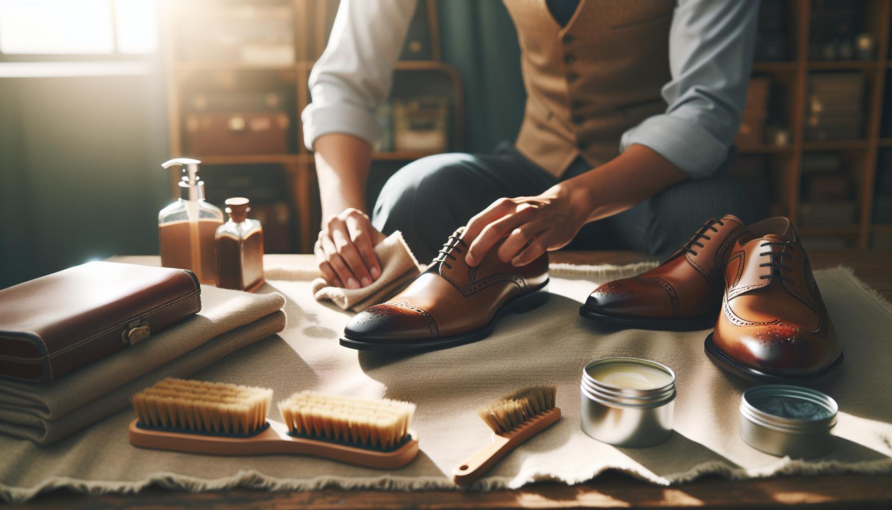 Guide complet pour nettoyer vos chaussures en cuir