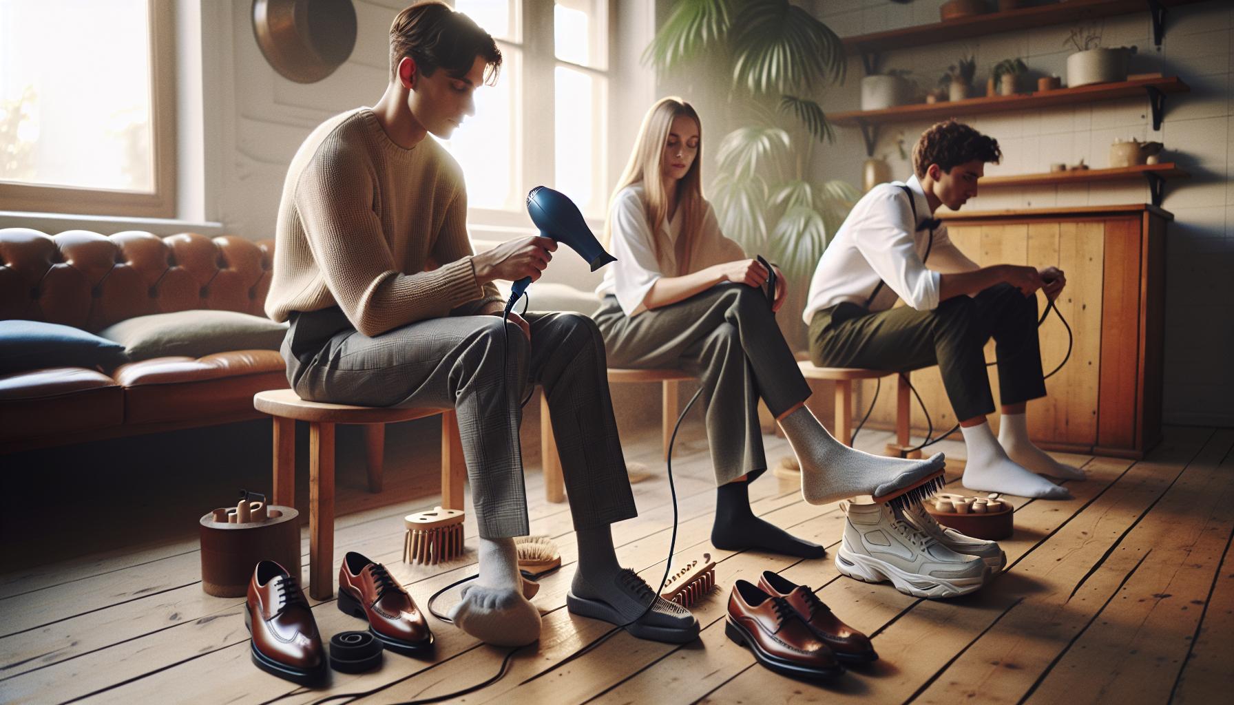 Techniques pour assouplir des chaussures neuves