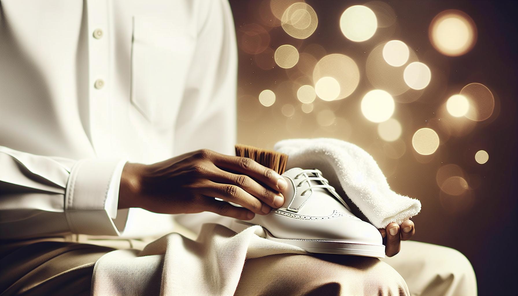 Comment nettoyer des chaussures blanches en cuir