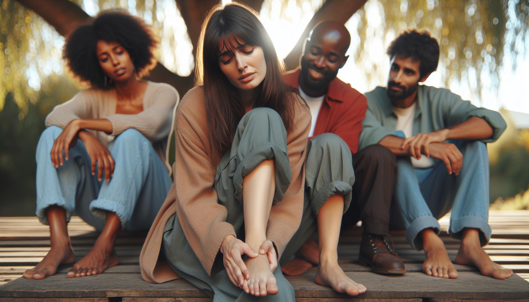 Les douleurs et inconforts aux pieds : signes révélateurs